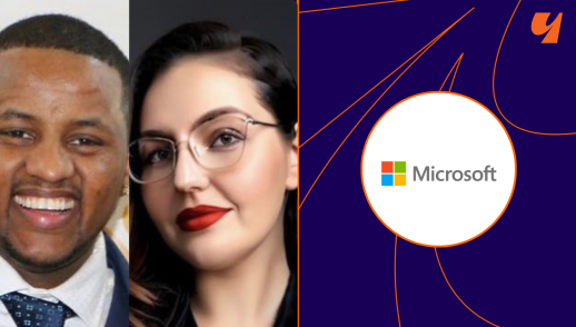 Brittany Modica and Haben Tilahun Find Support and Connection at Microsoft